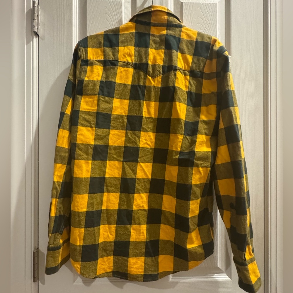 Levi's NFL Green Bay Packers Plaid Button Down Shirt Small - Picture 7 of 7